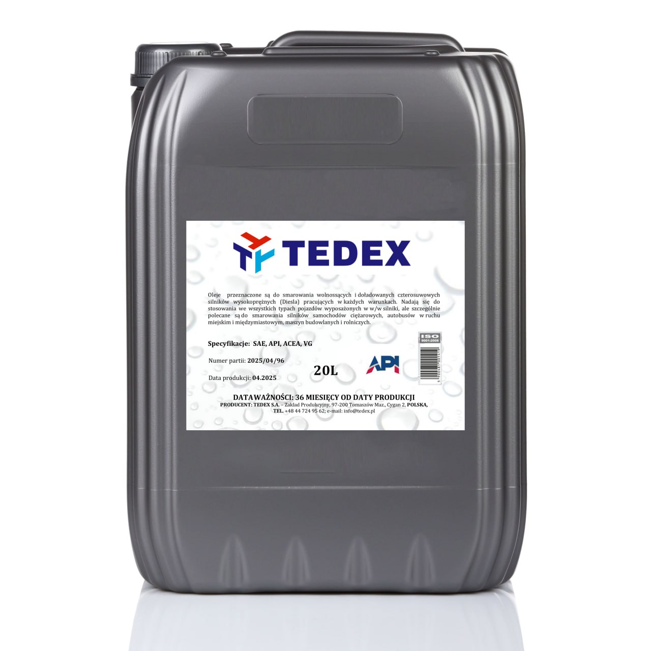 Олива індустріальна TEDEX І-30А